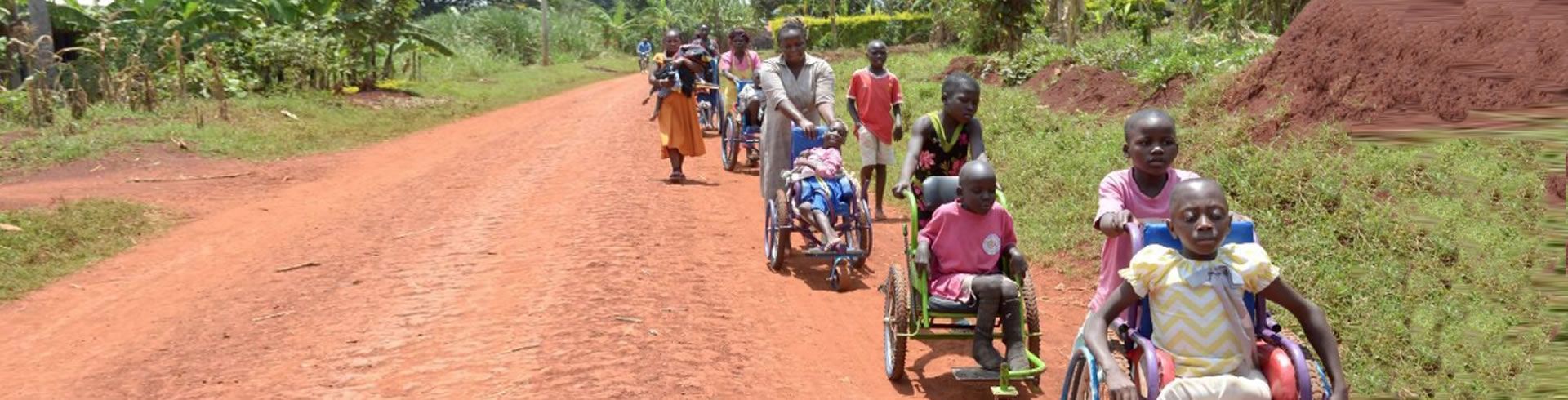 parade of wheelchairs